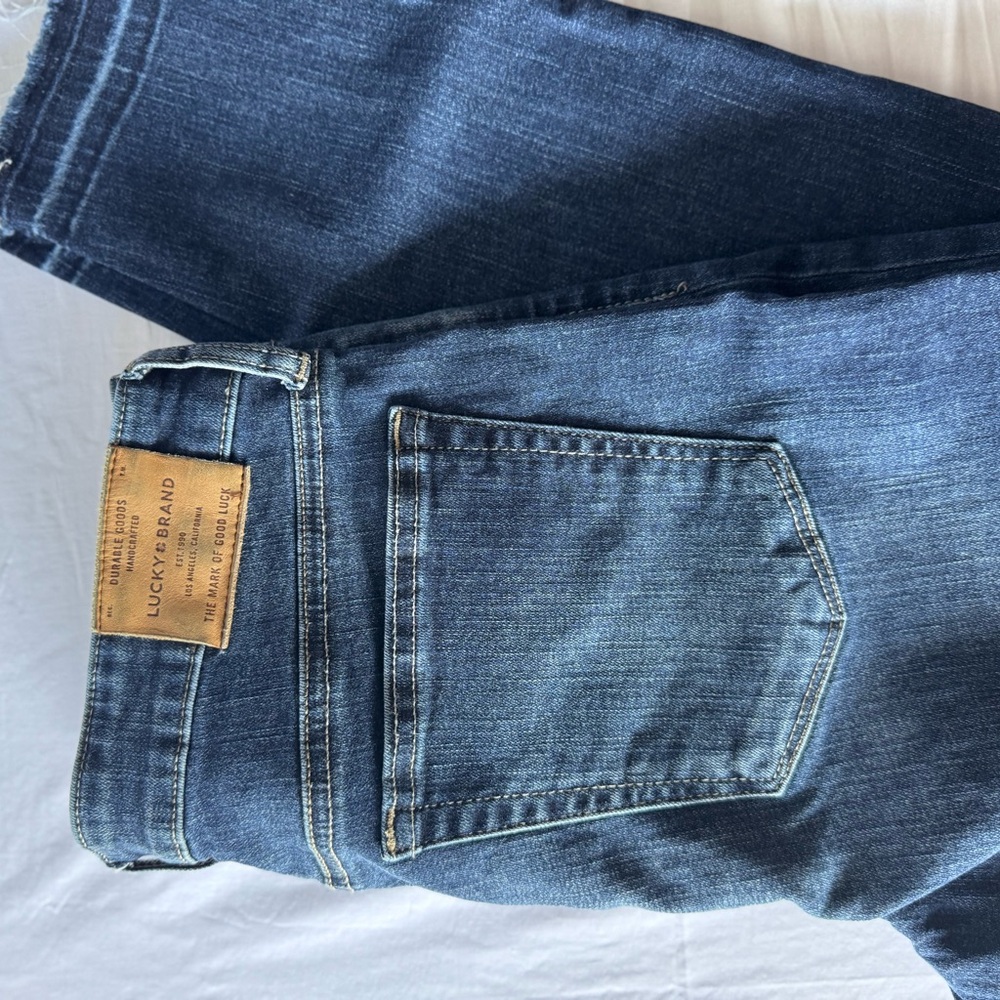 Lucky Brand Blue Straight Jeans Classic Denim